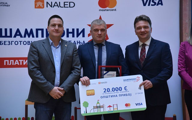 Priboj šampion bezgotovinskog plaćanja