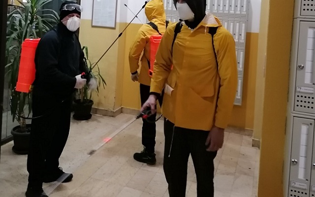 Dezinfikovana polovina zgrada u Užicu