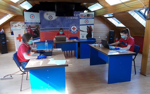 Crveni krst Užice: Pozivi bez prestanka