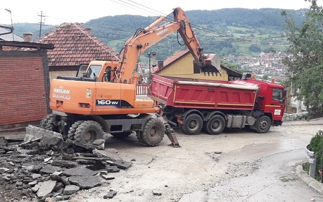 Završni radovi na rekonstrukciji Ulice Ive Andrića