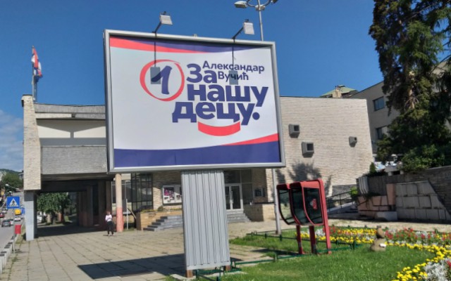 Štab: Većina mandata koaliciji SNS