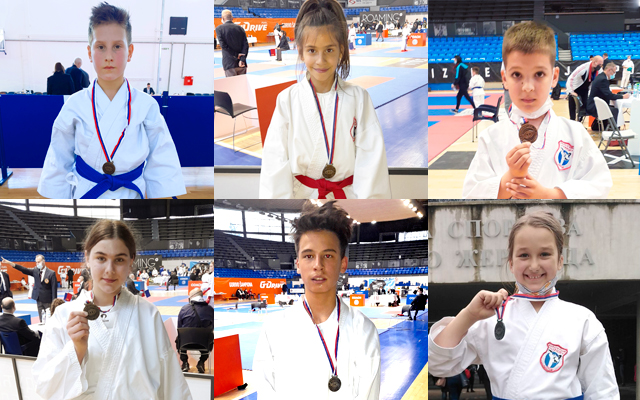 Šest medalja za karatiste
