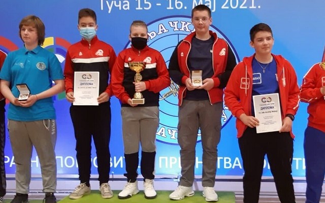 Zlatni i pioniri i pionirke SK Aleksa Dejović