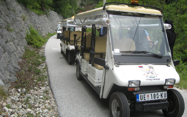 Kreće turistički vozić kroz kanjon Đetinje
