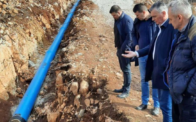 Novi cevovod stigao iznad Šljivovice
