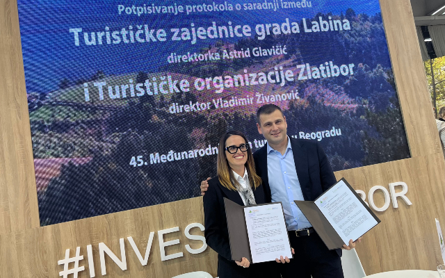 TO Zlatibor i Labin potpisali protokol o saradnji