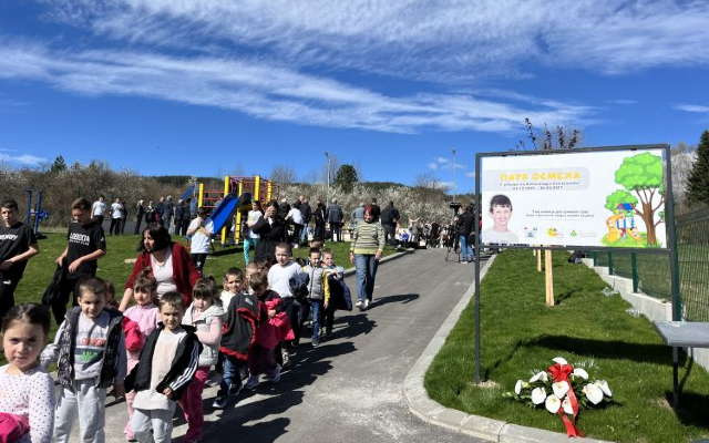 U Šljivovici otvoren memorijalni „Park osmeha“