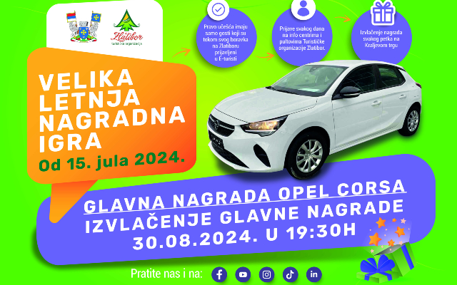 Novi „Opel Corsa“ za najsrećnijeg gosta Zlatibora