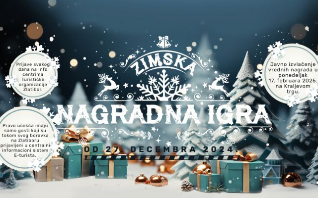 Zimska nagradna igra Turističke organizacije Zlatibor