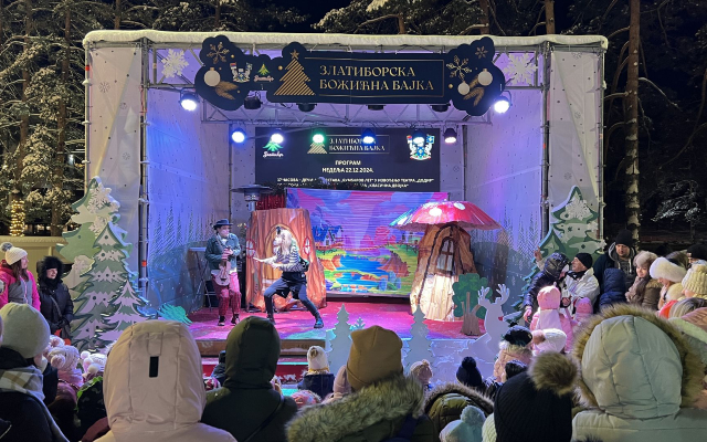Zlatibor nastavlja da sija uz program „Zlatiborske božićne bajke”