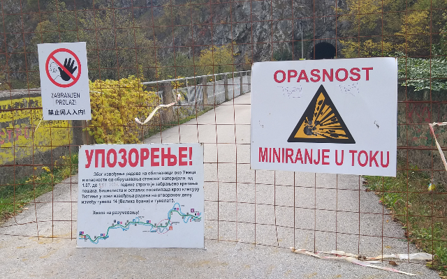 Još jedan apel na zabranu kretanja stazom u klisuri Đetinje