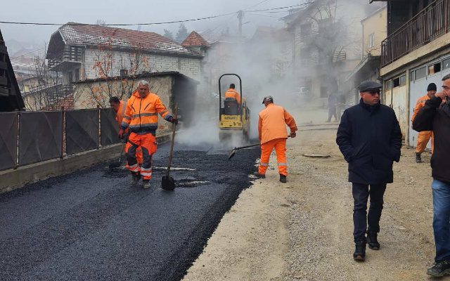 Sanacija kolovoza u Beogradskoj ulici