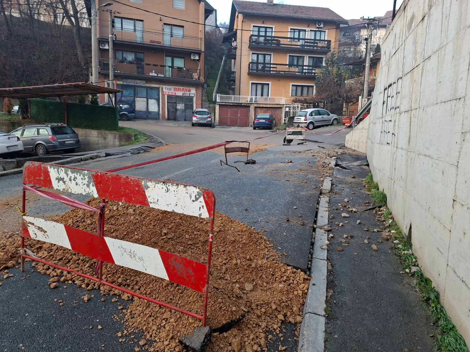 Ponovo havarija na cevovodu u Beogradskoj ulici
