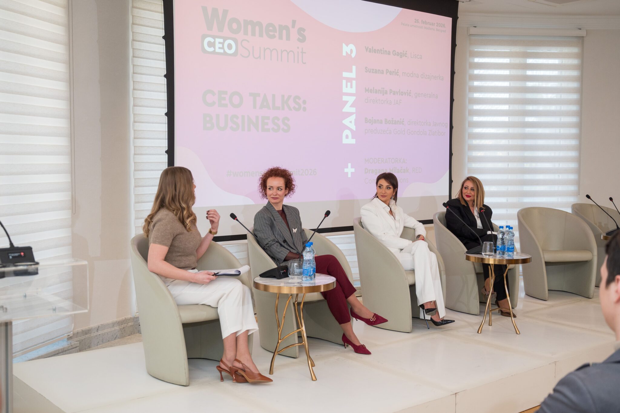 Direktorka Bojana Božanić govornica na Women’s CEO Summit konferenciji