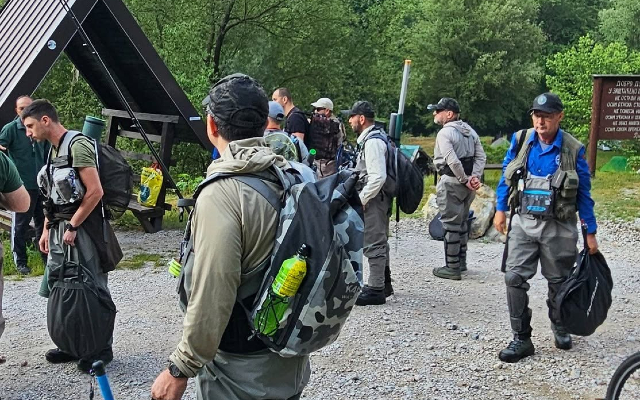 У клисури Ђетиње одржана два кола државног првенства у мушичарењу